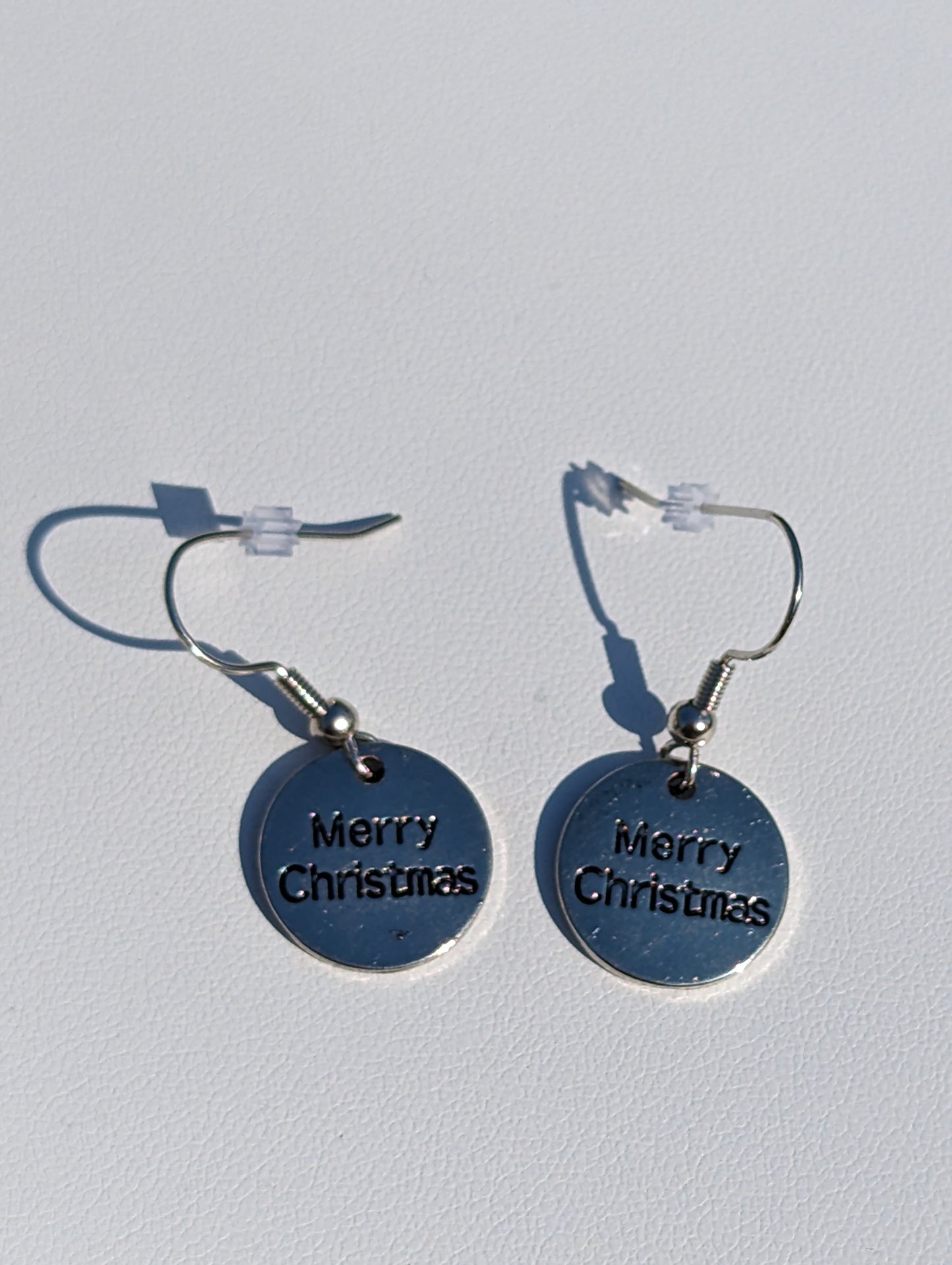 Merry Christmas Charm Earrings