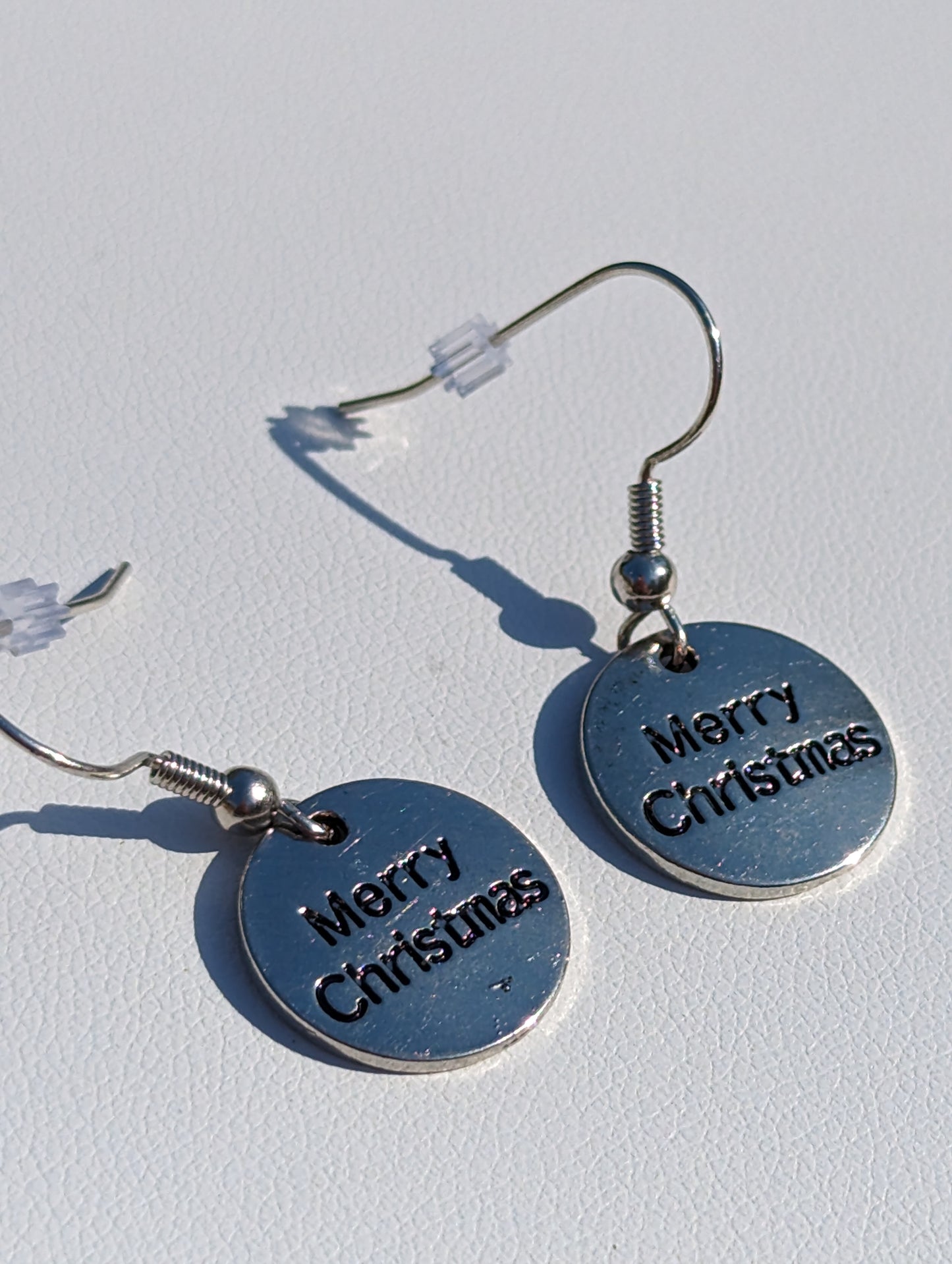 Merry Christmas Charm Earrings
