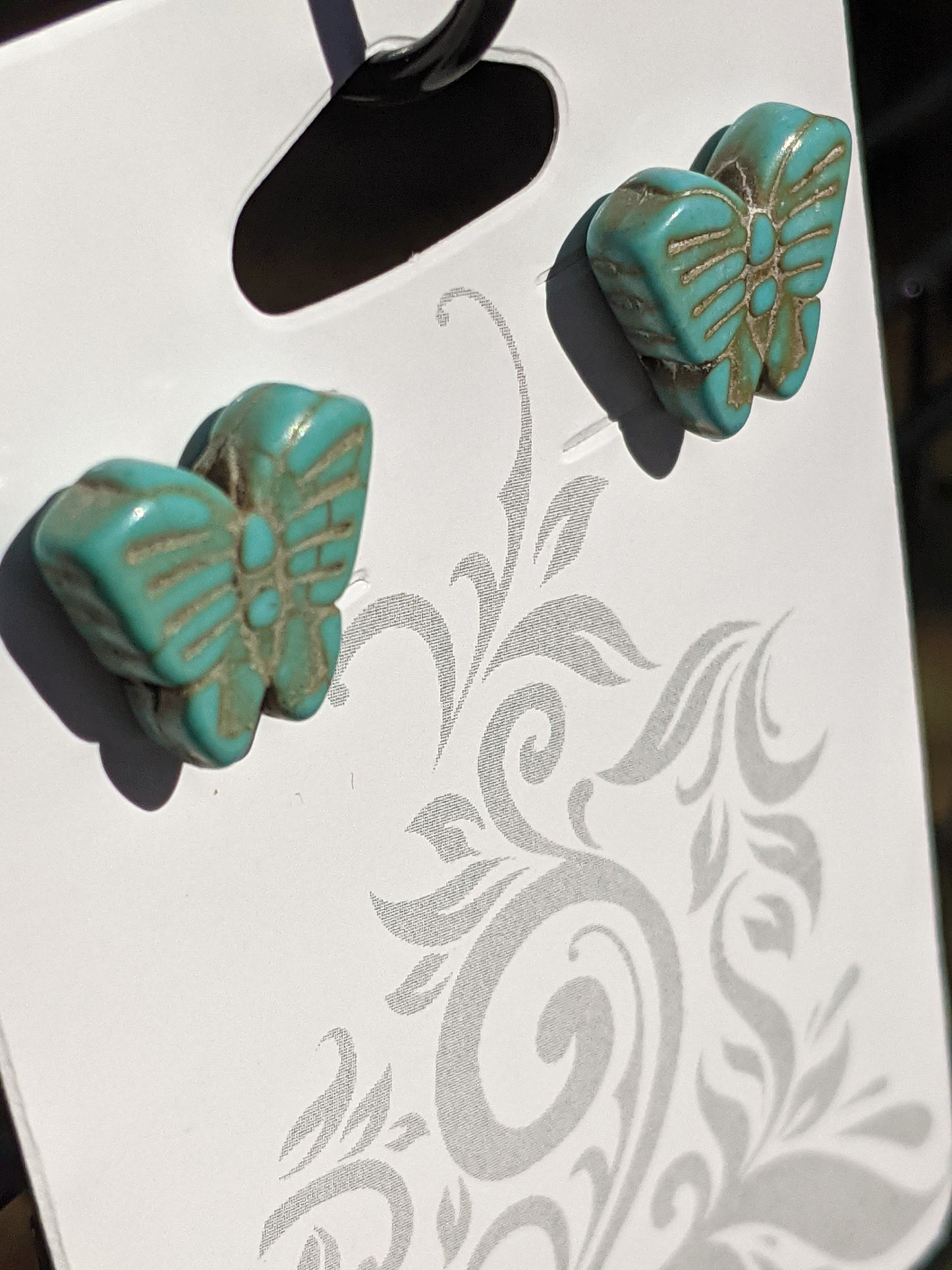 Butterfly Stud Earrings (multiple color options)