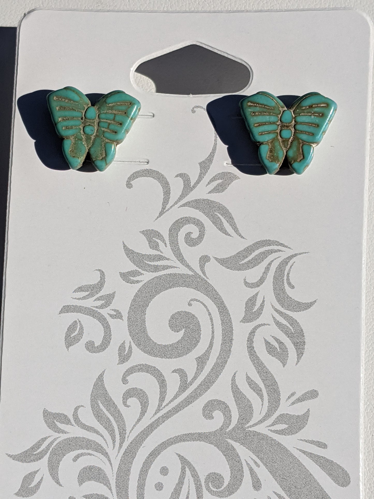 Butterfly Stud Earrings (multiple color options)