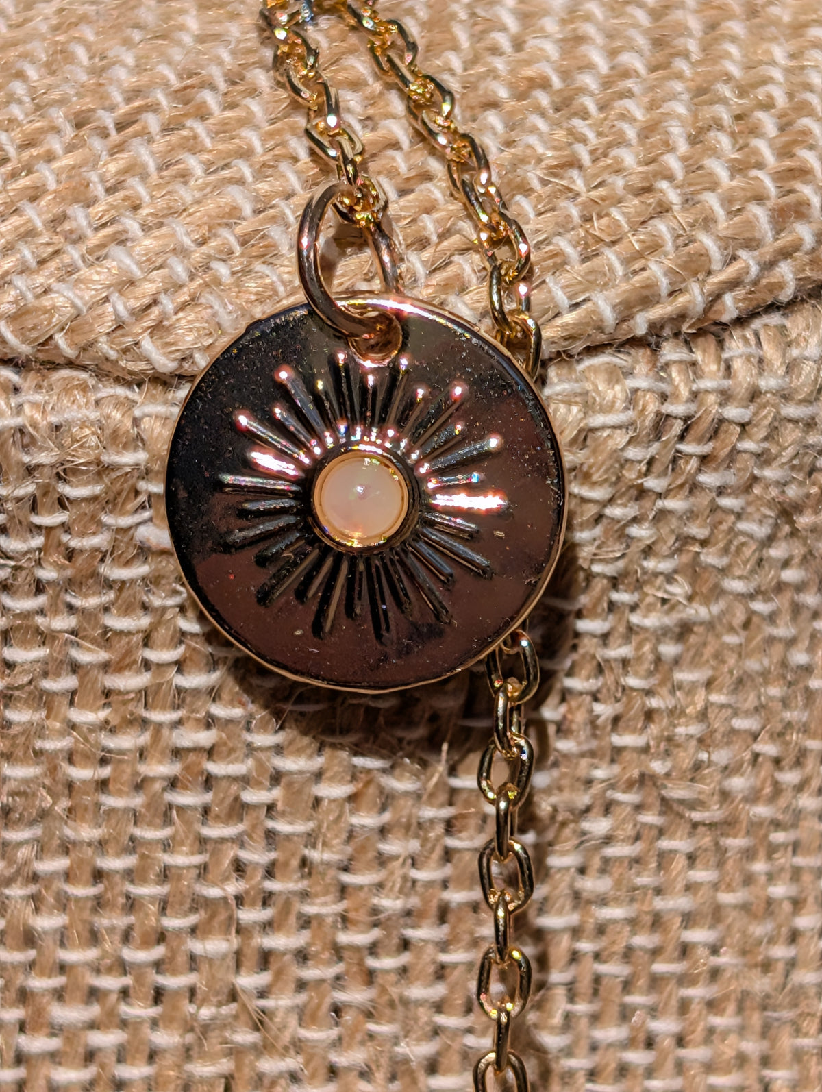 Wire-wrapped Citrine Cosmos Pendulum (reiki blessed)