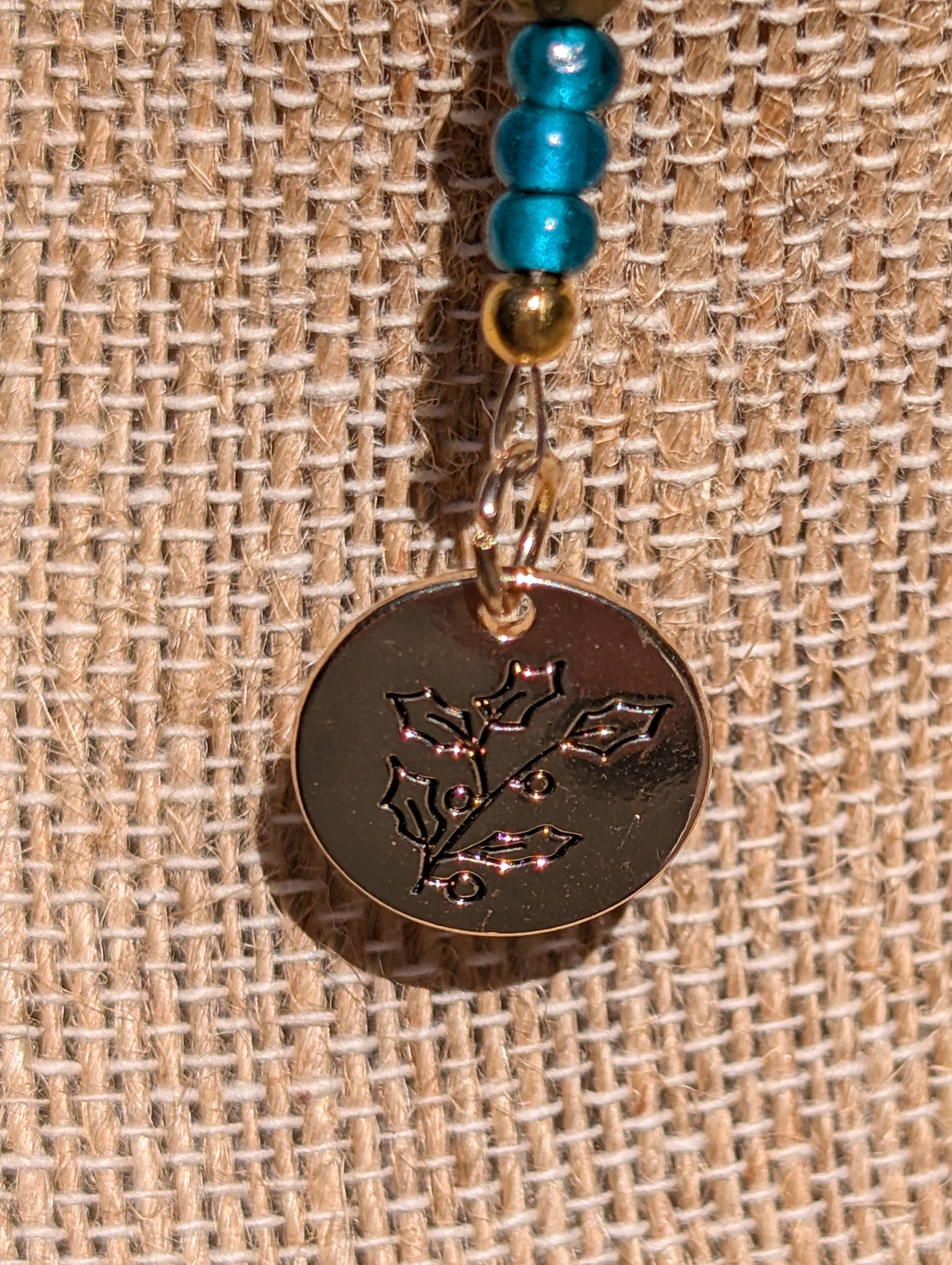 Wire-wrapped Labradorite Pendulum (reiki charged)