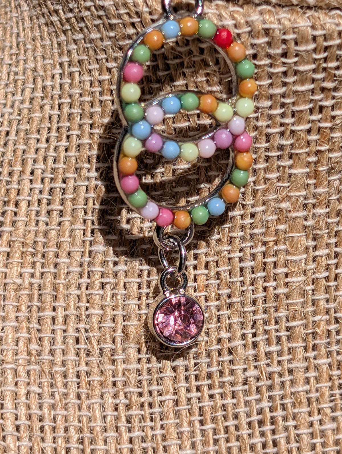 Wire-wrapped Rose Quartz Pendulum (Reiki blessed)