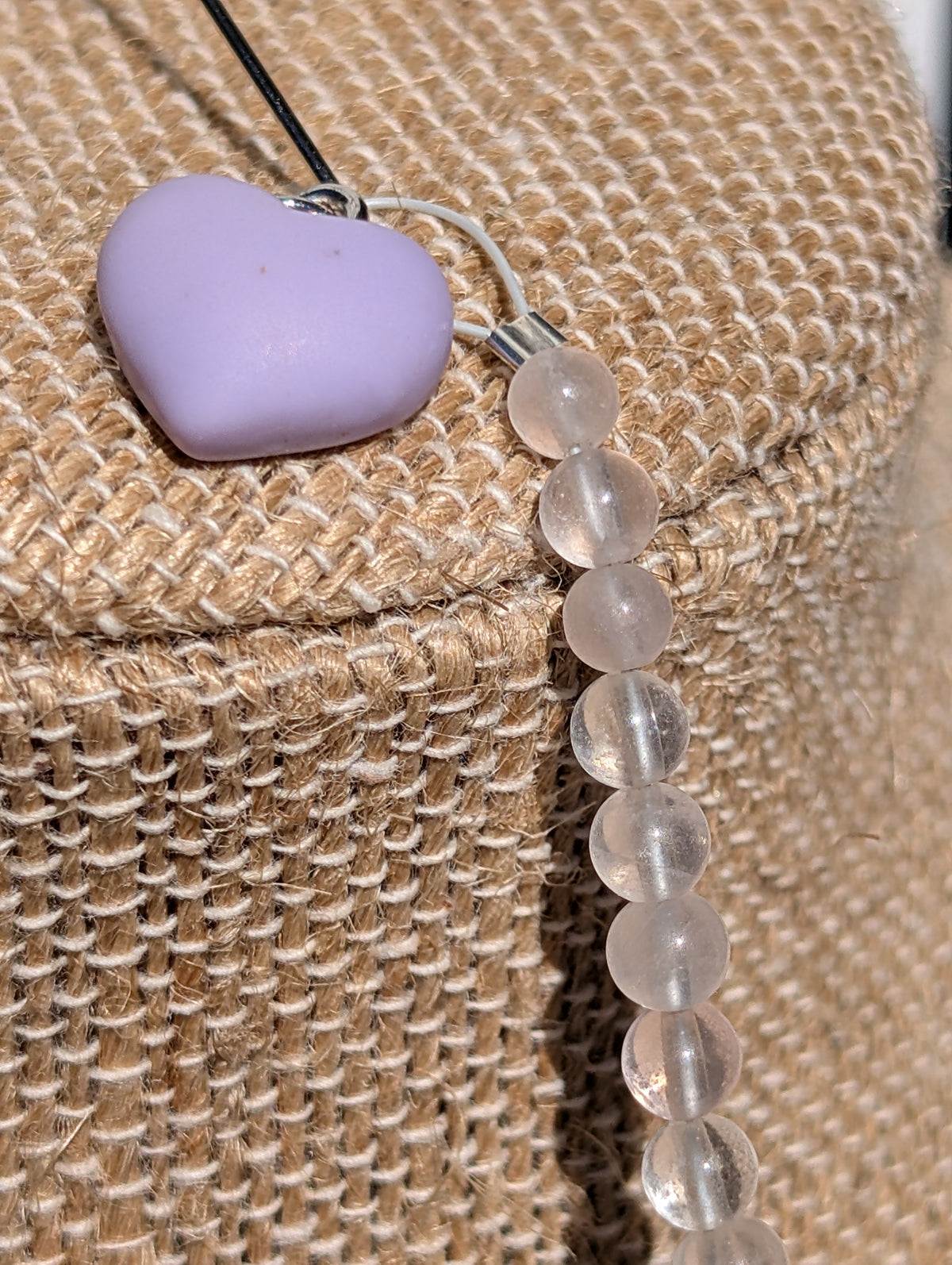 Wire-wrapped Amethyst Pendulum (reiki charged)