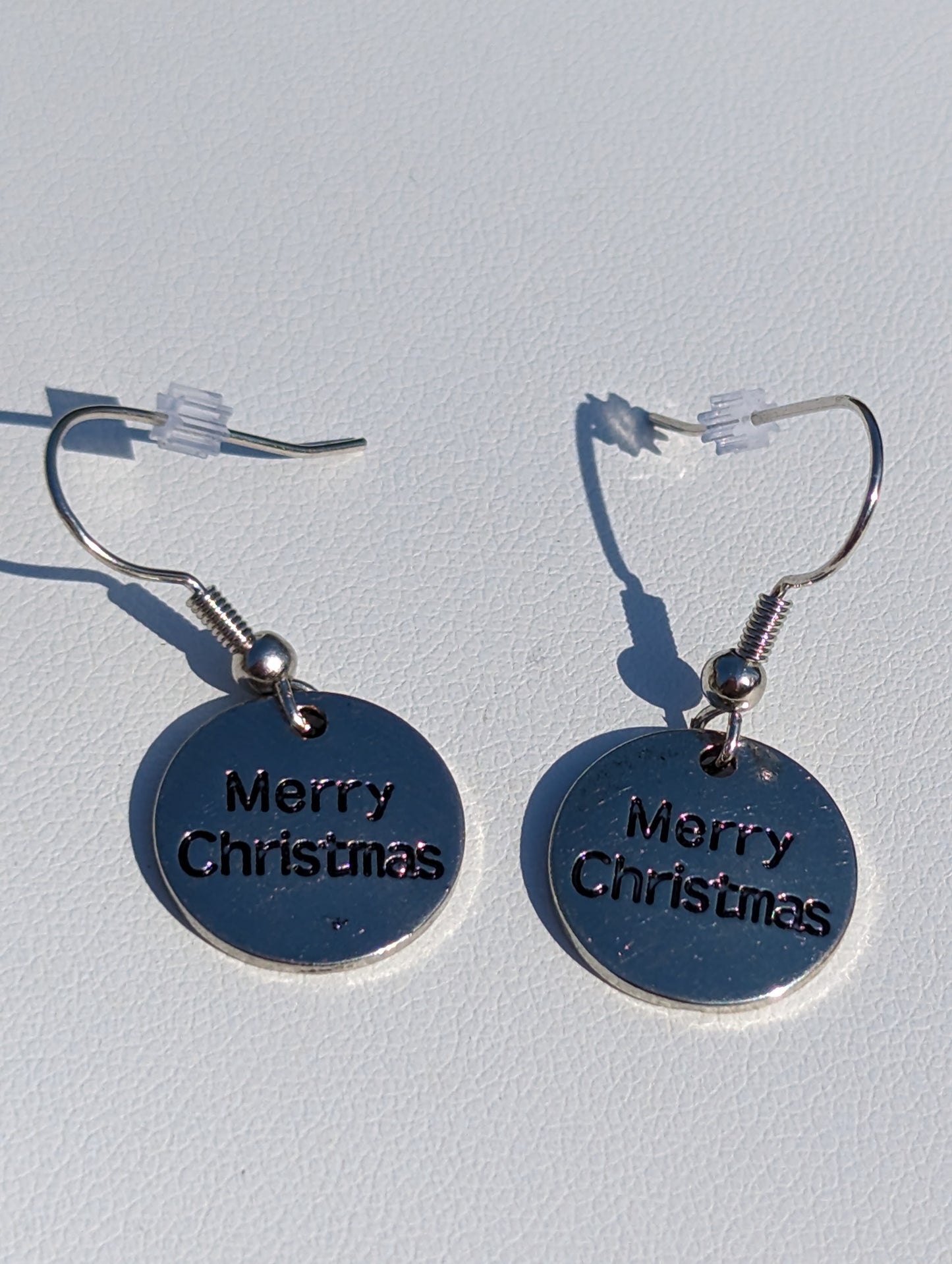 Merry Christmas Charm Earrings