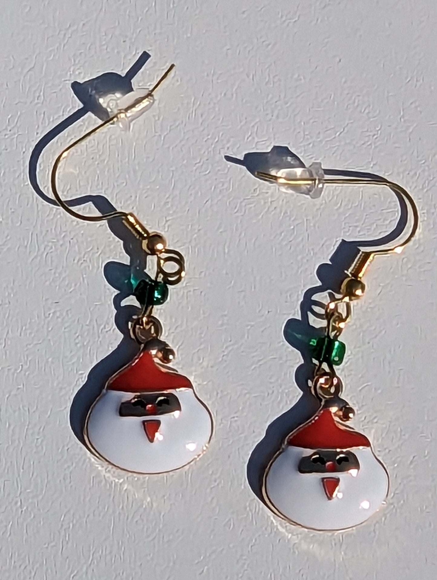 Jolly Santa Earrings