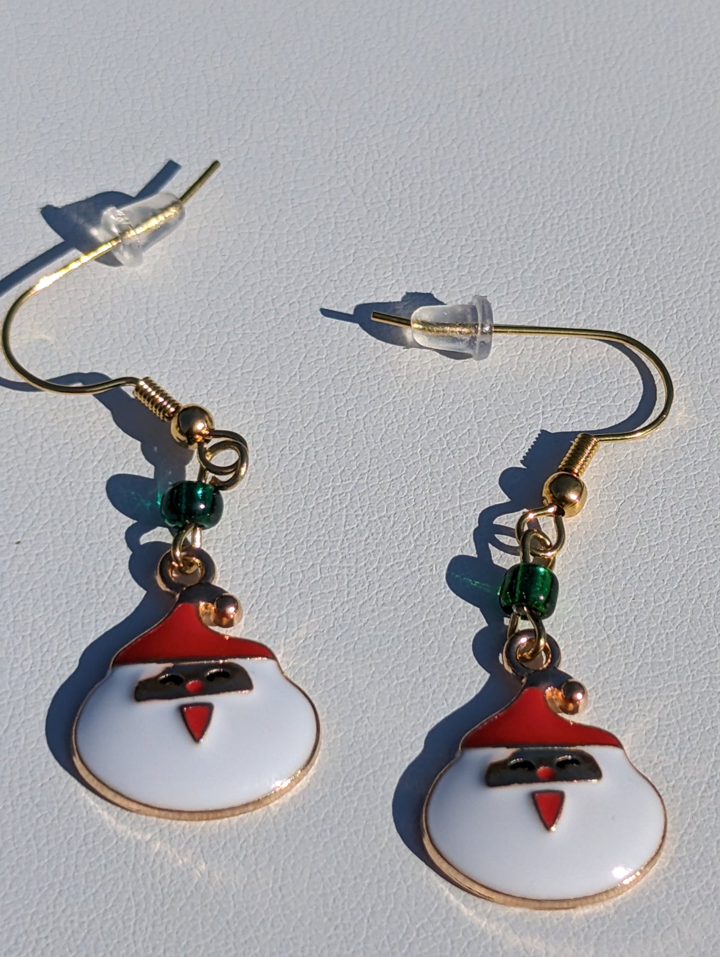 Jolly Santa Earrings