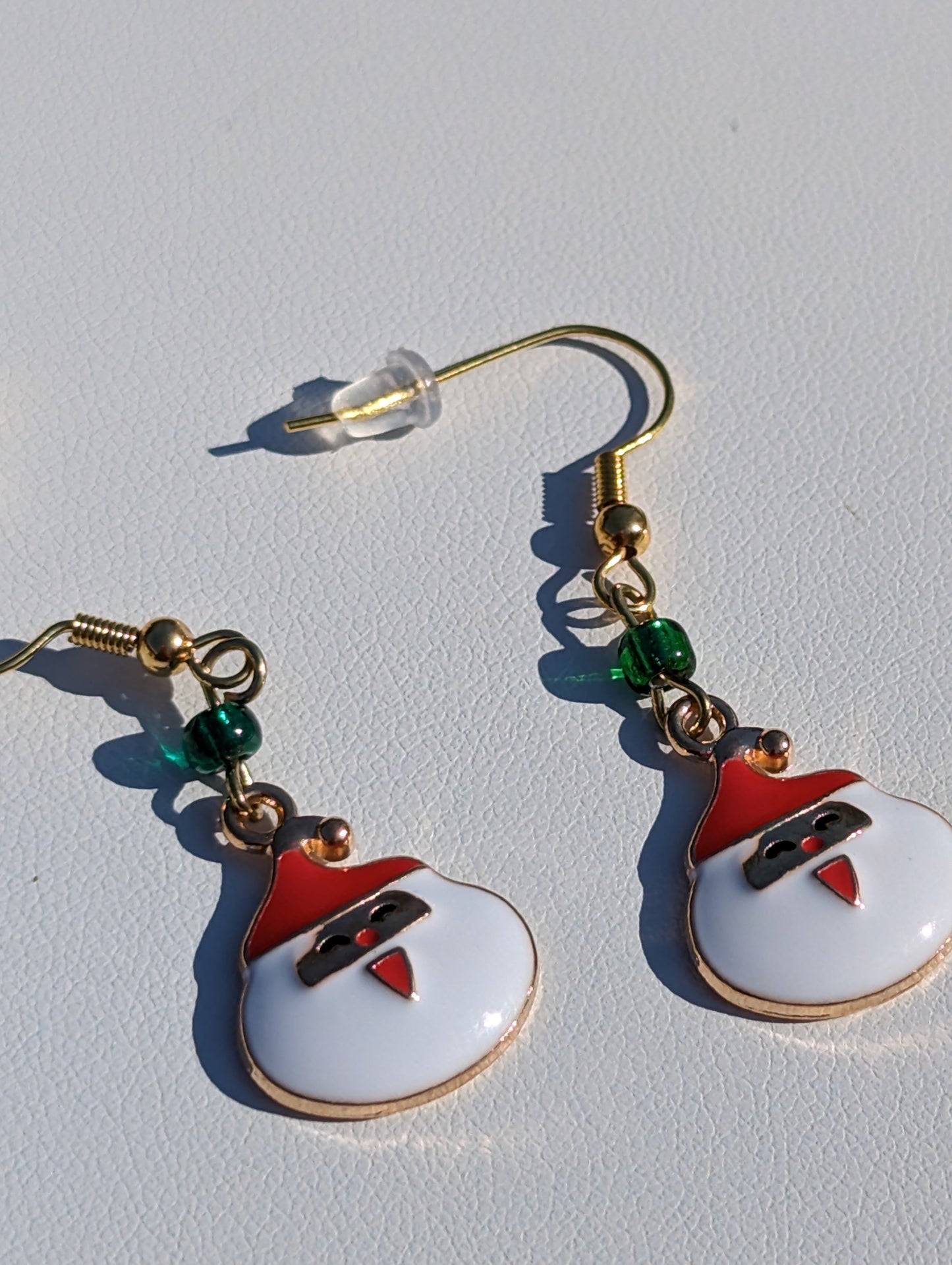 Jolly Santa Earrings