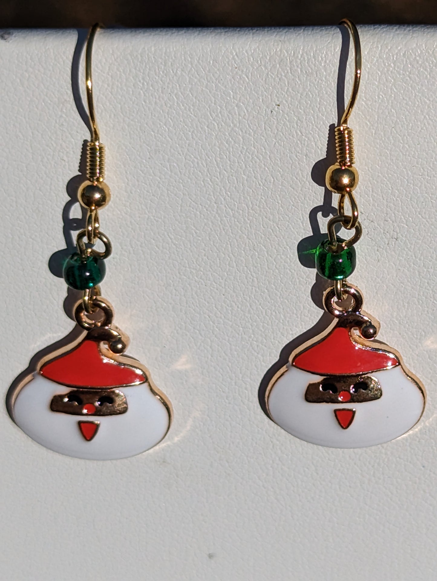 Jolly Santa Earrings