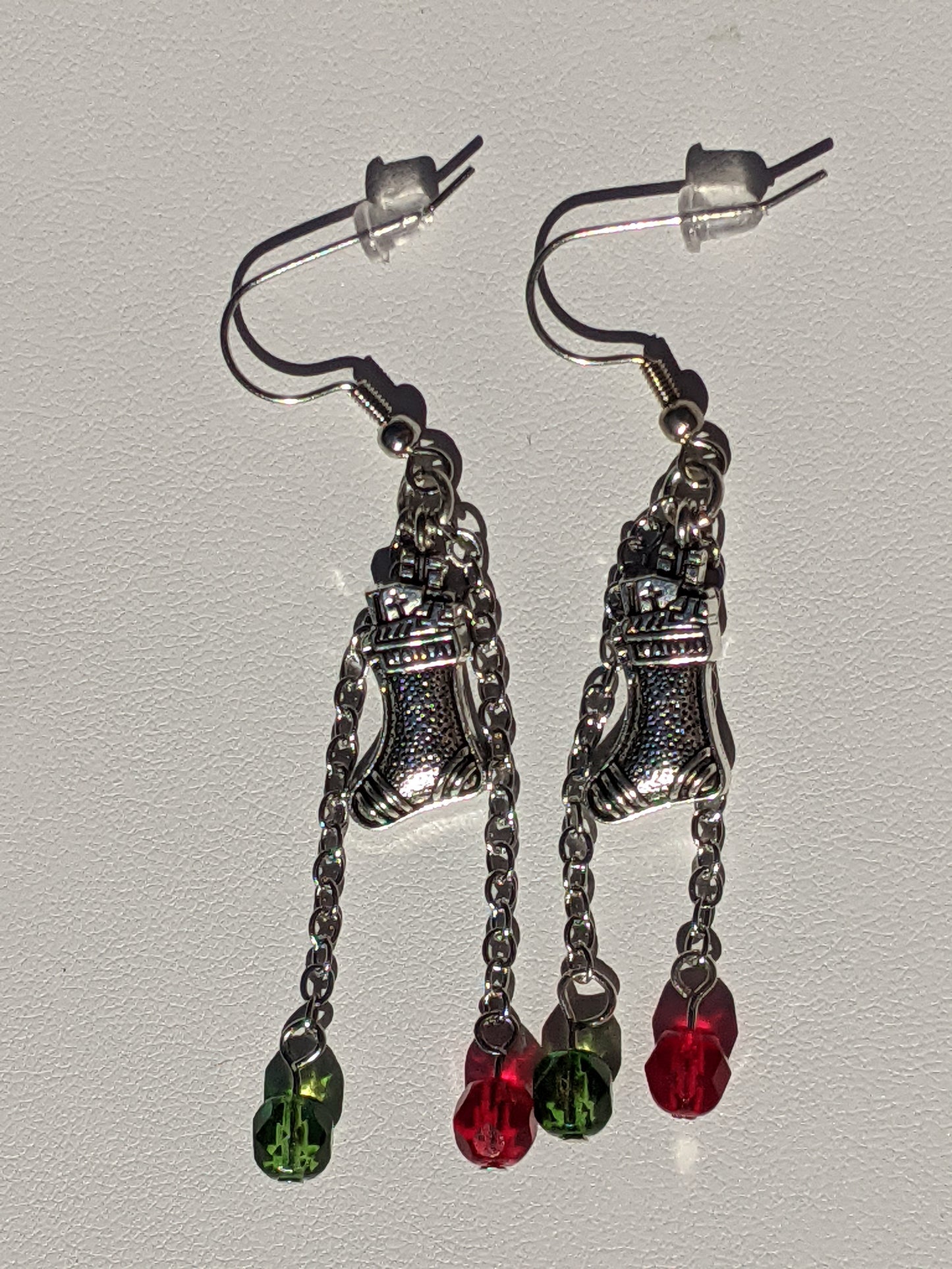 Holiday Stockings and Ornaments Earrings