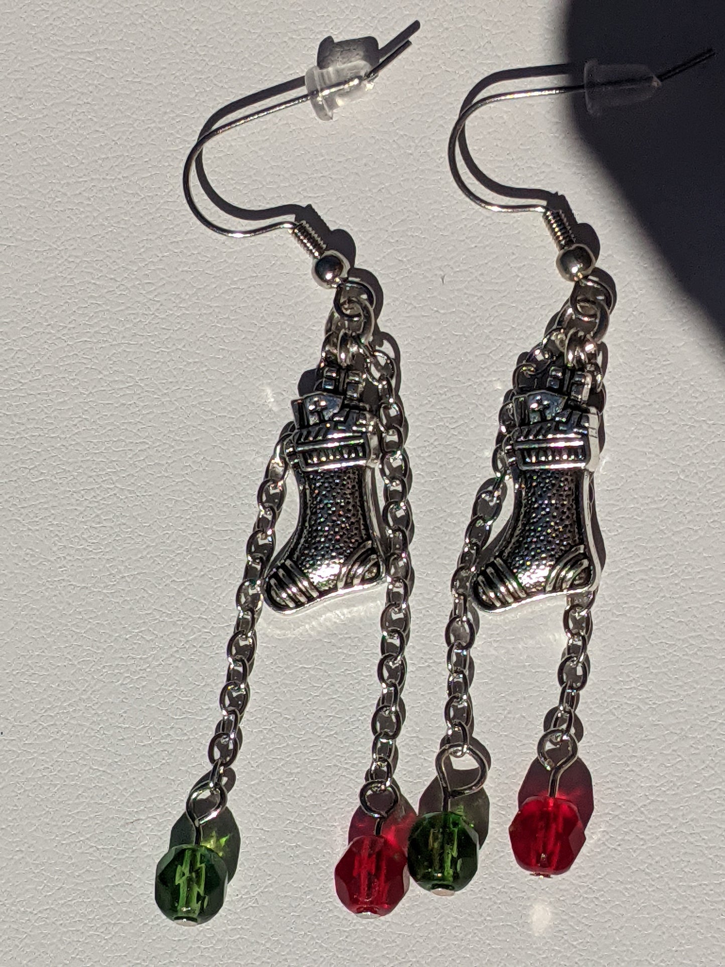 Holiday Stockings and Ornaments Earrings