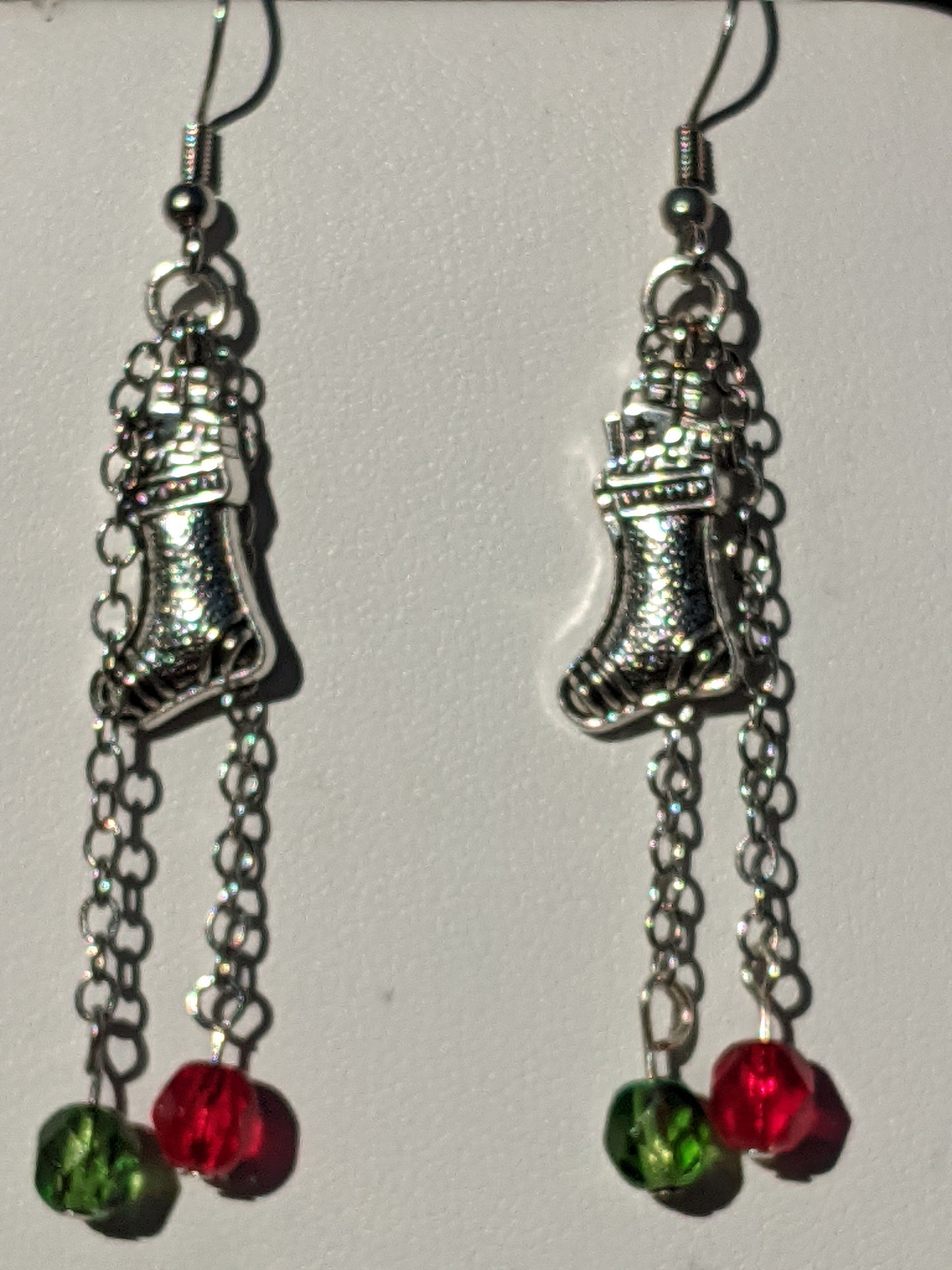 Holiday Stockings and Ornaments Earrings